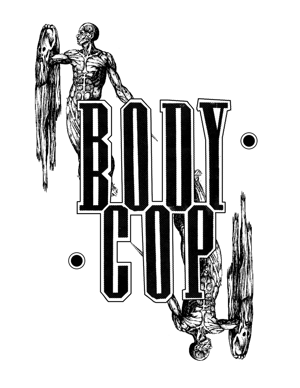 Body Cop tshirt Artwork