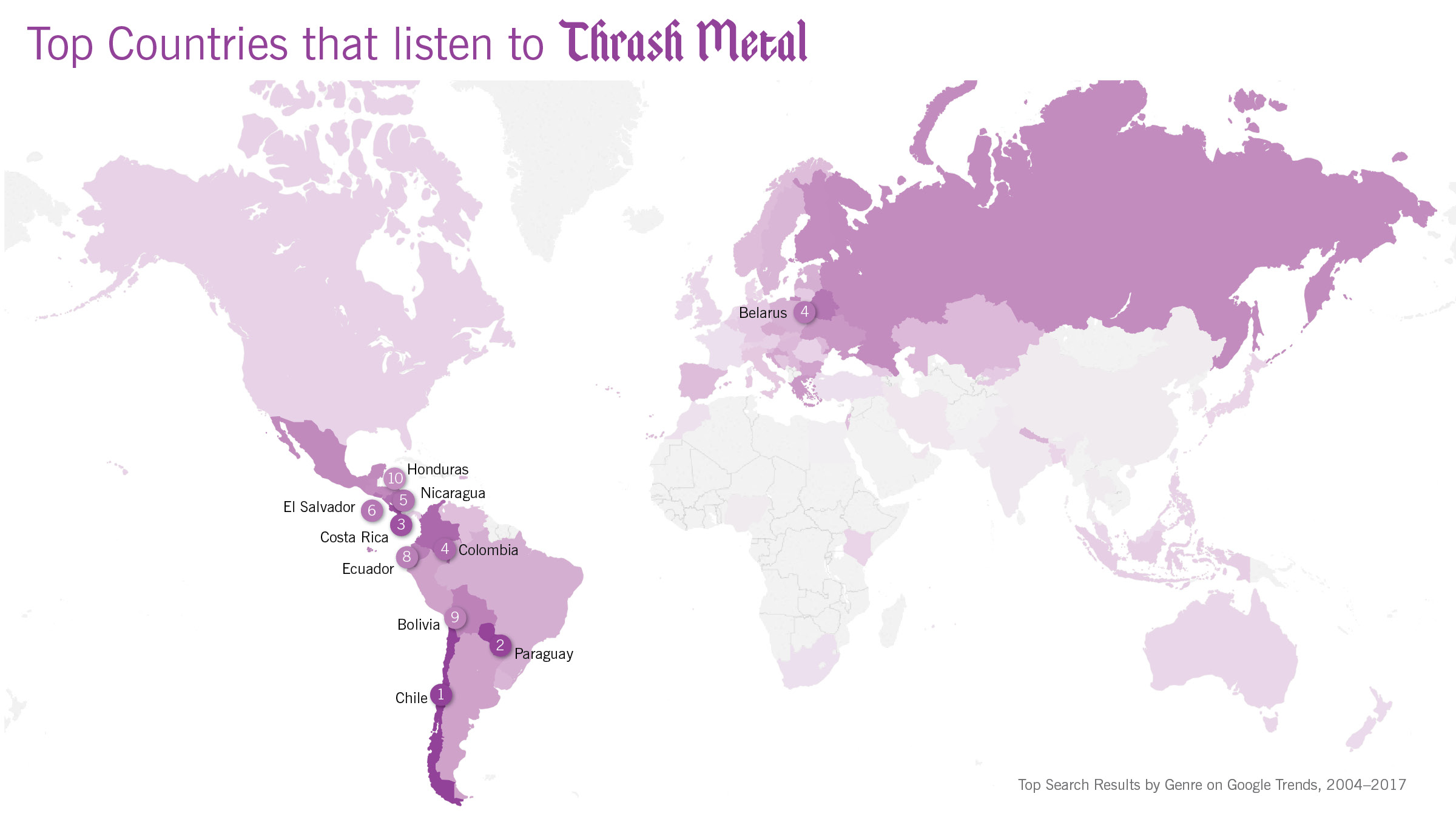 Globetrotting History of Metal