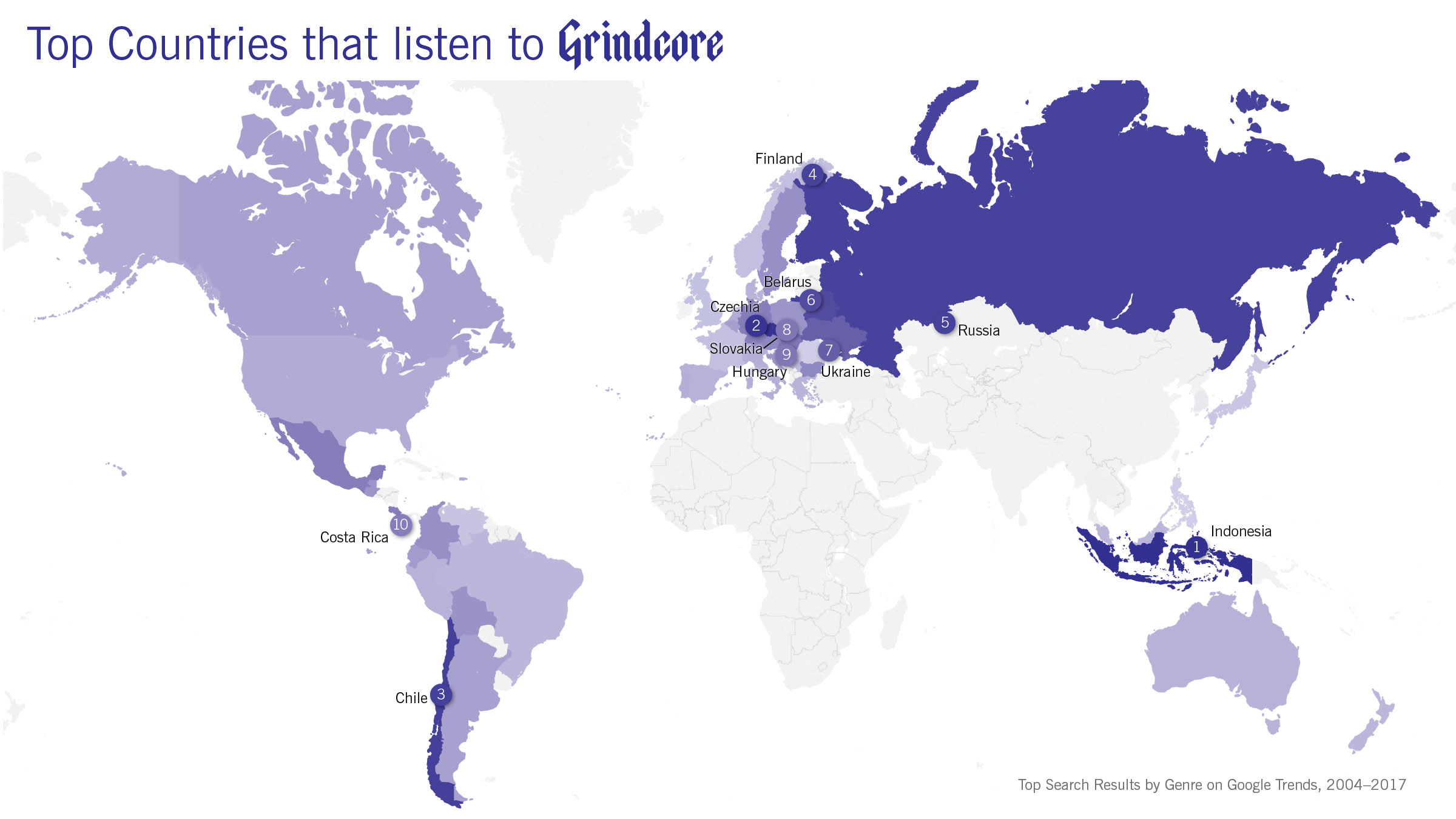 Grindcore Map